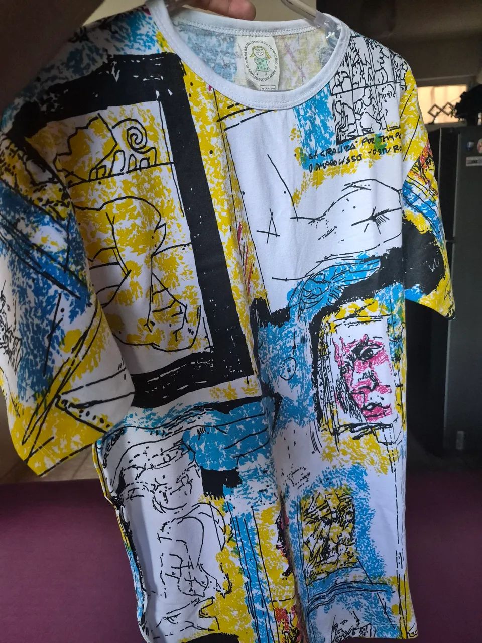 Camisa pintada à mão - Foto 2