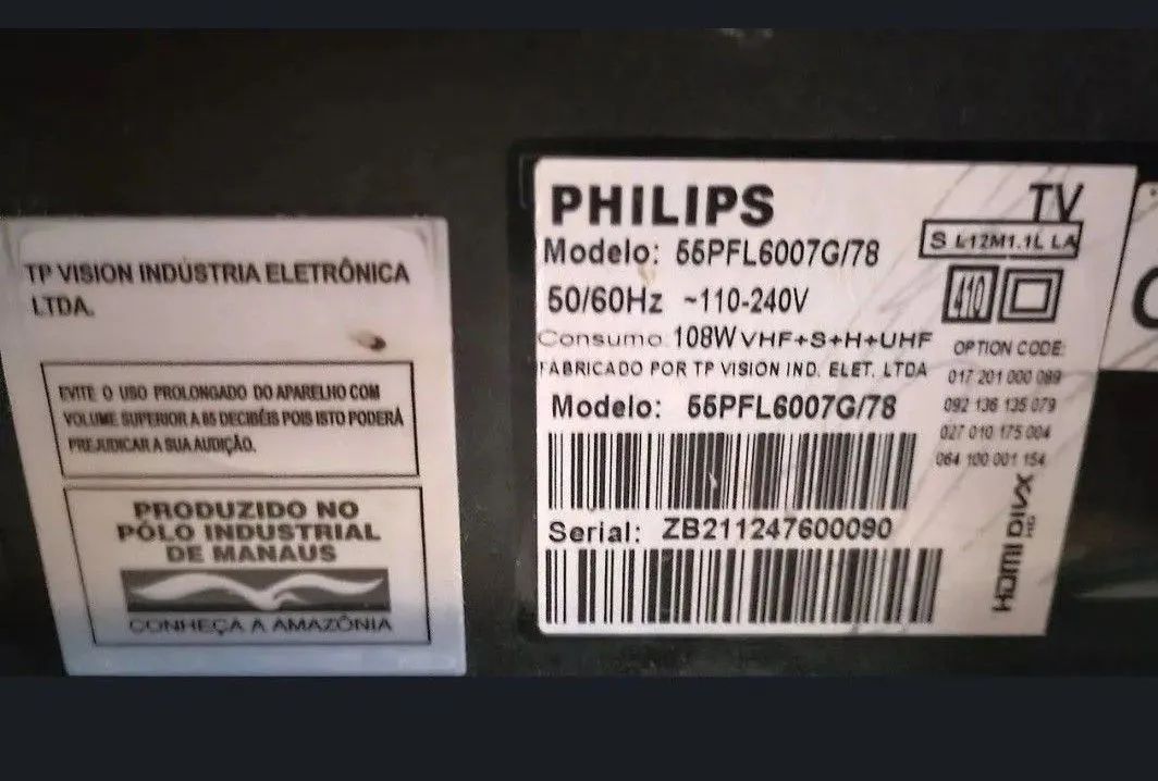 Tv Philips 55 " polegadas  - Foto 3