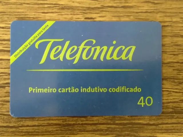 Cartões Telefônicos de Teste Telefônica  - Foto 5