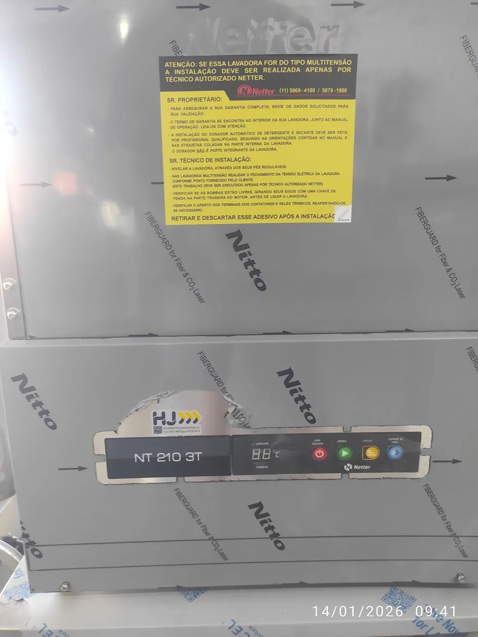 Bh lava louça industrial Netter trifásica  - Foto 3