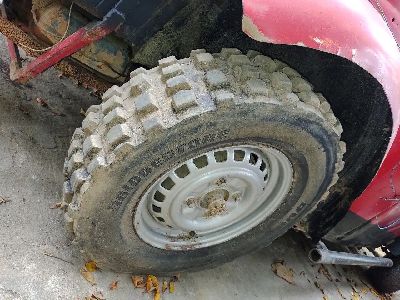 Fusca 64 de trilha