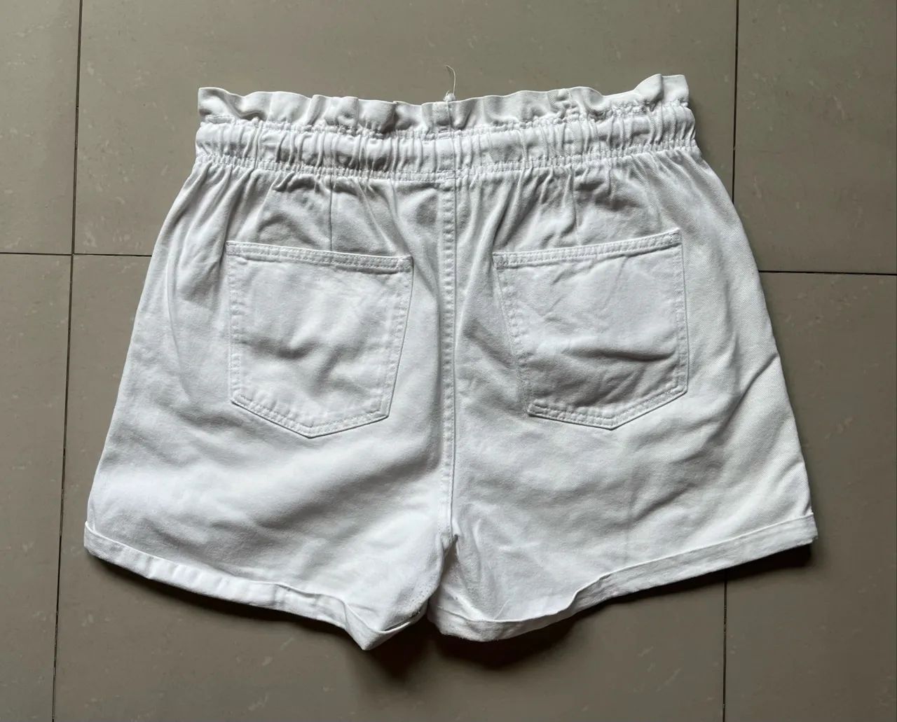 Bermuda Jeans Branca  - Foto 2