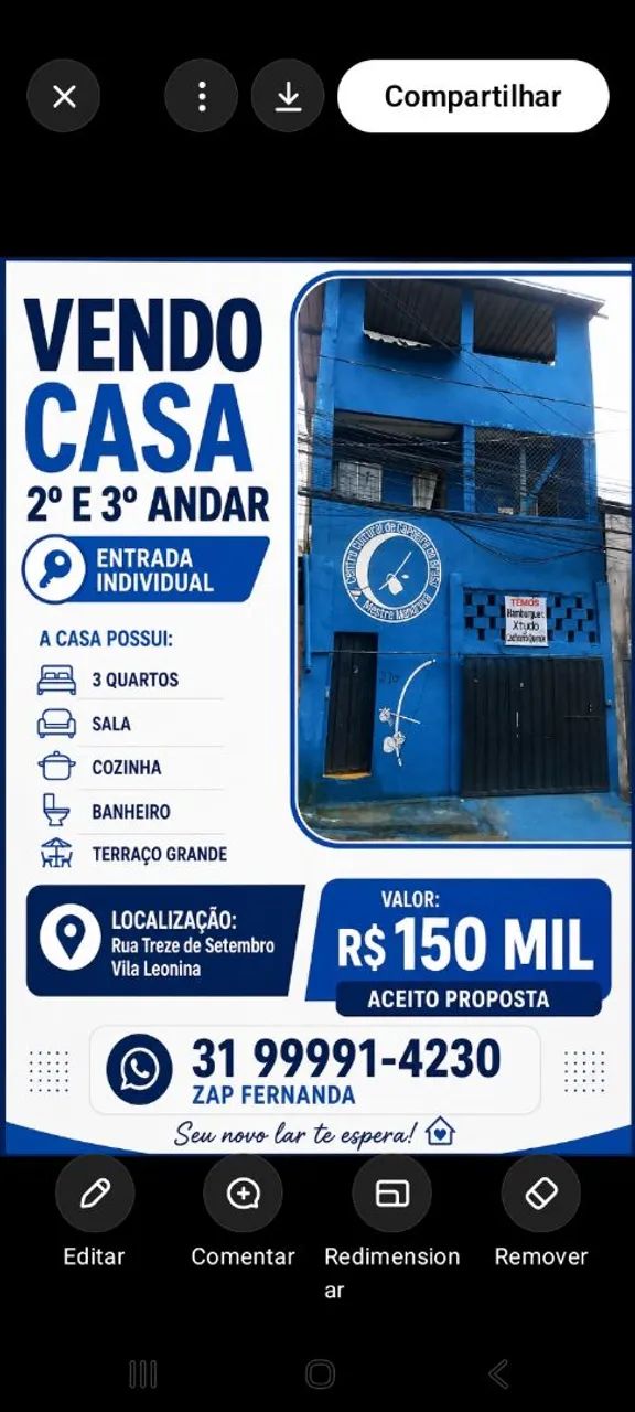 Vendo casa grande