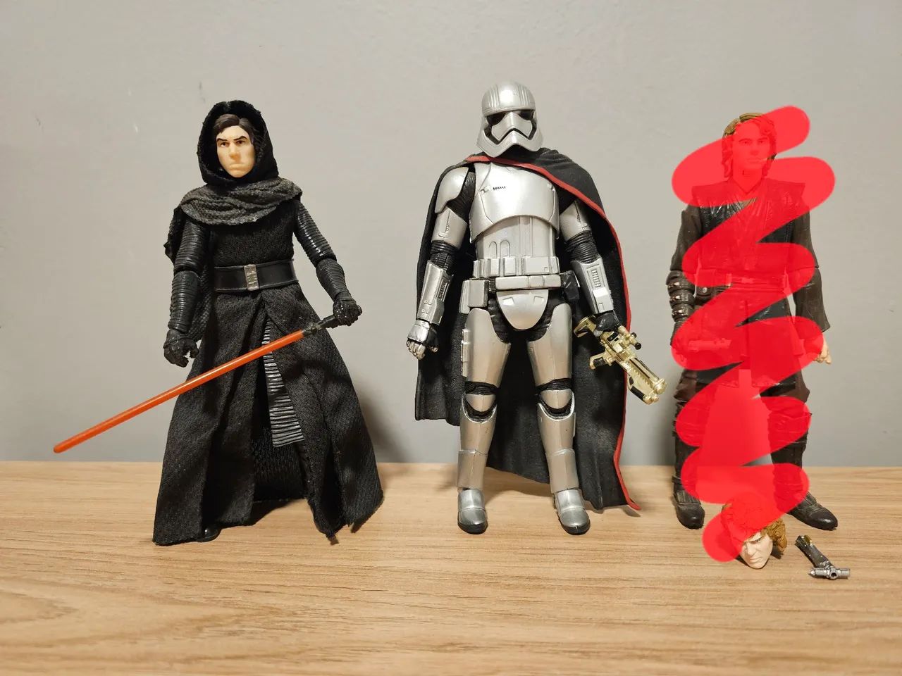 Coleção Star Wars The Black Series - 12 Figuras Originais Hasbro