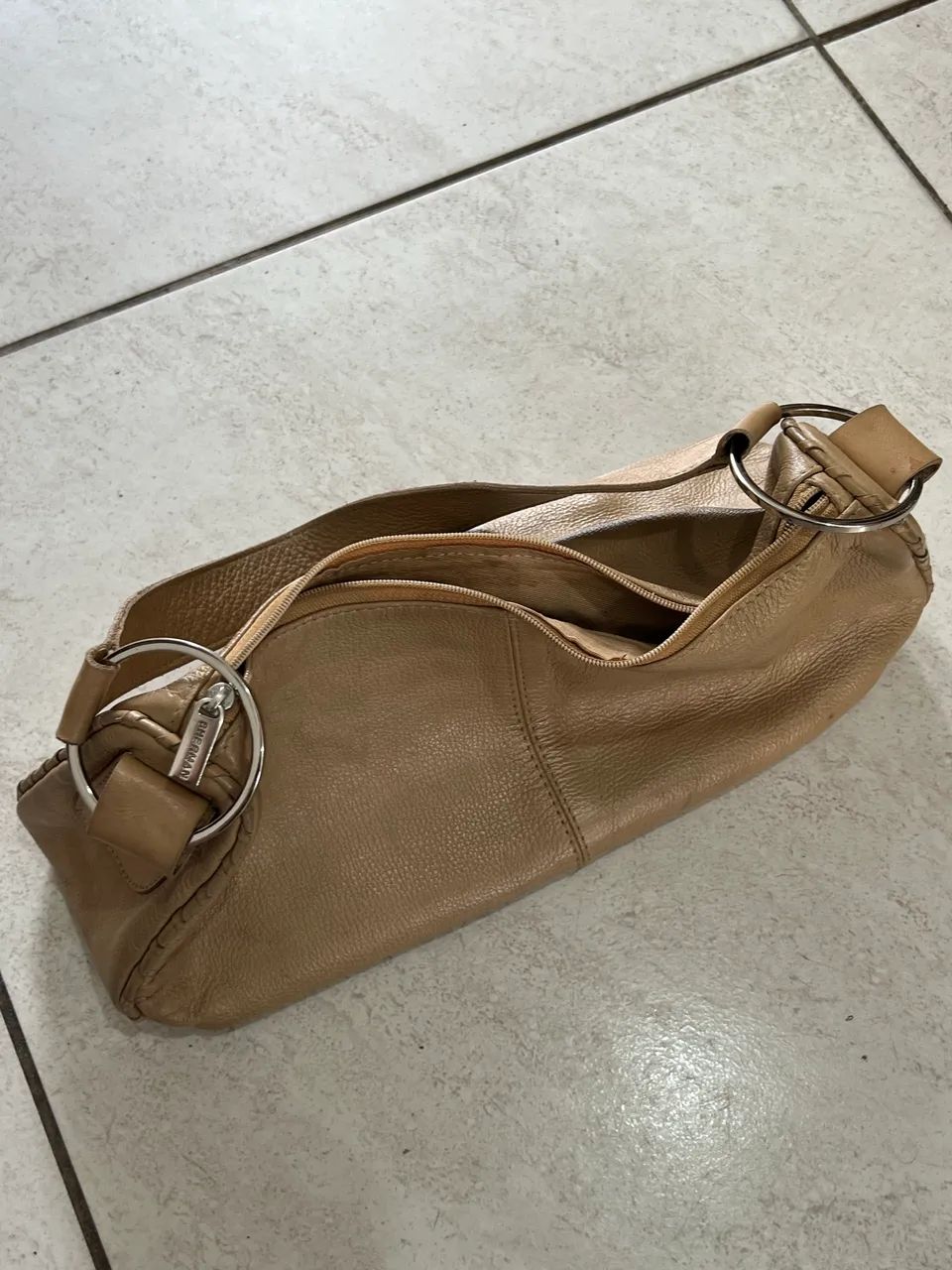 Bolsa de couro vintage  - Foto 5