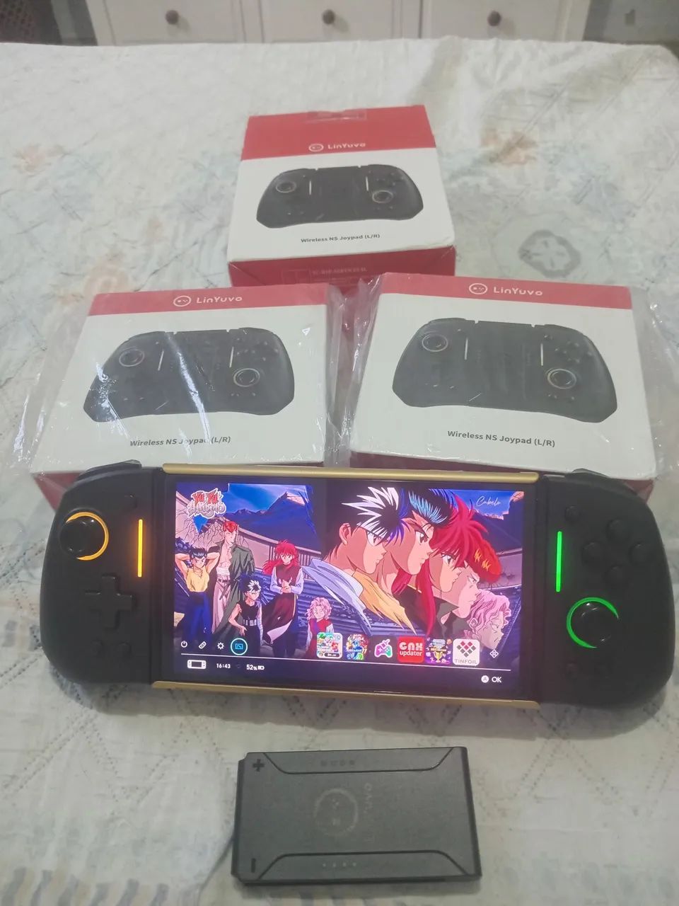 Controles joycons nintendo switch NOVOS - Foto 2