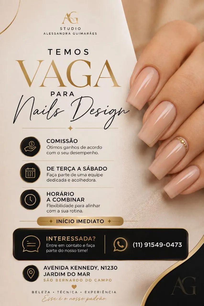 Vaga nails design 