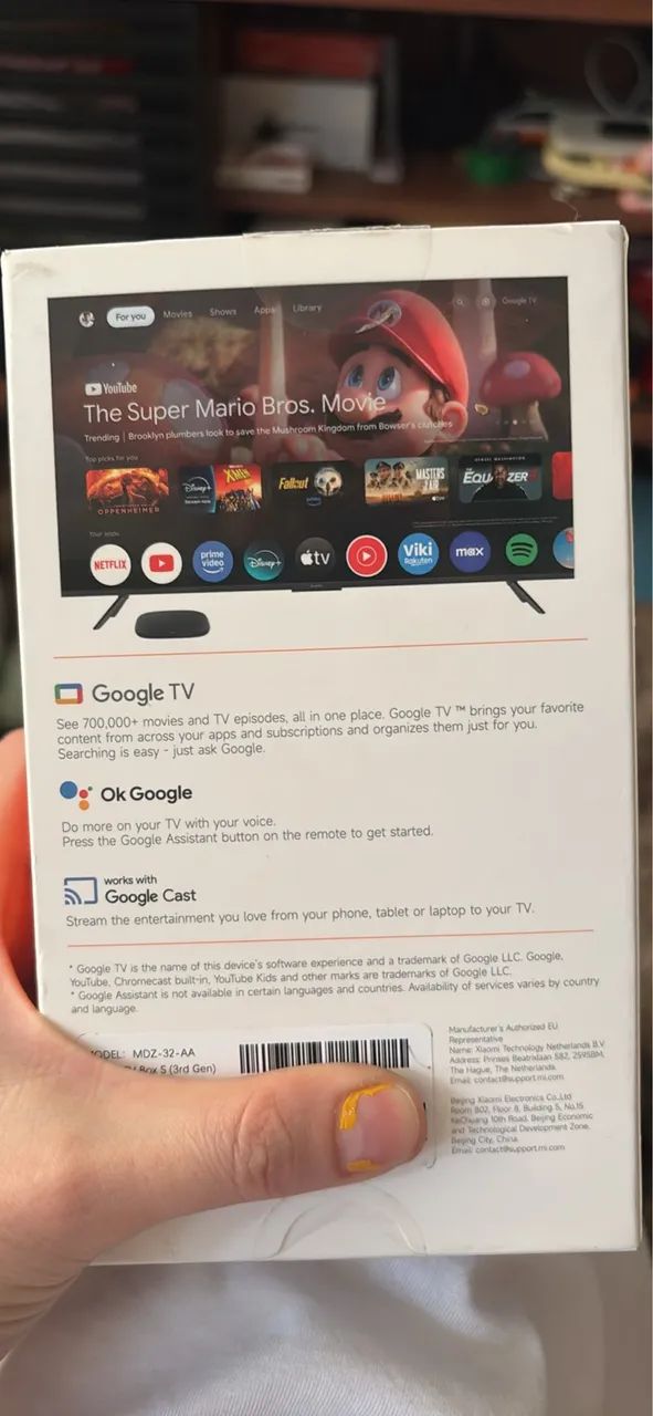 Tv Box Xiaomi S 3 geração  - Foto 2