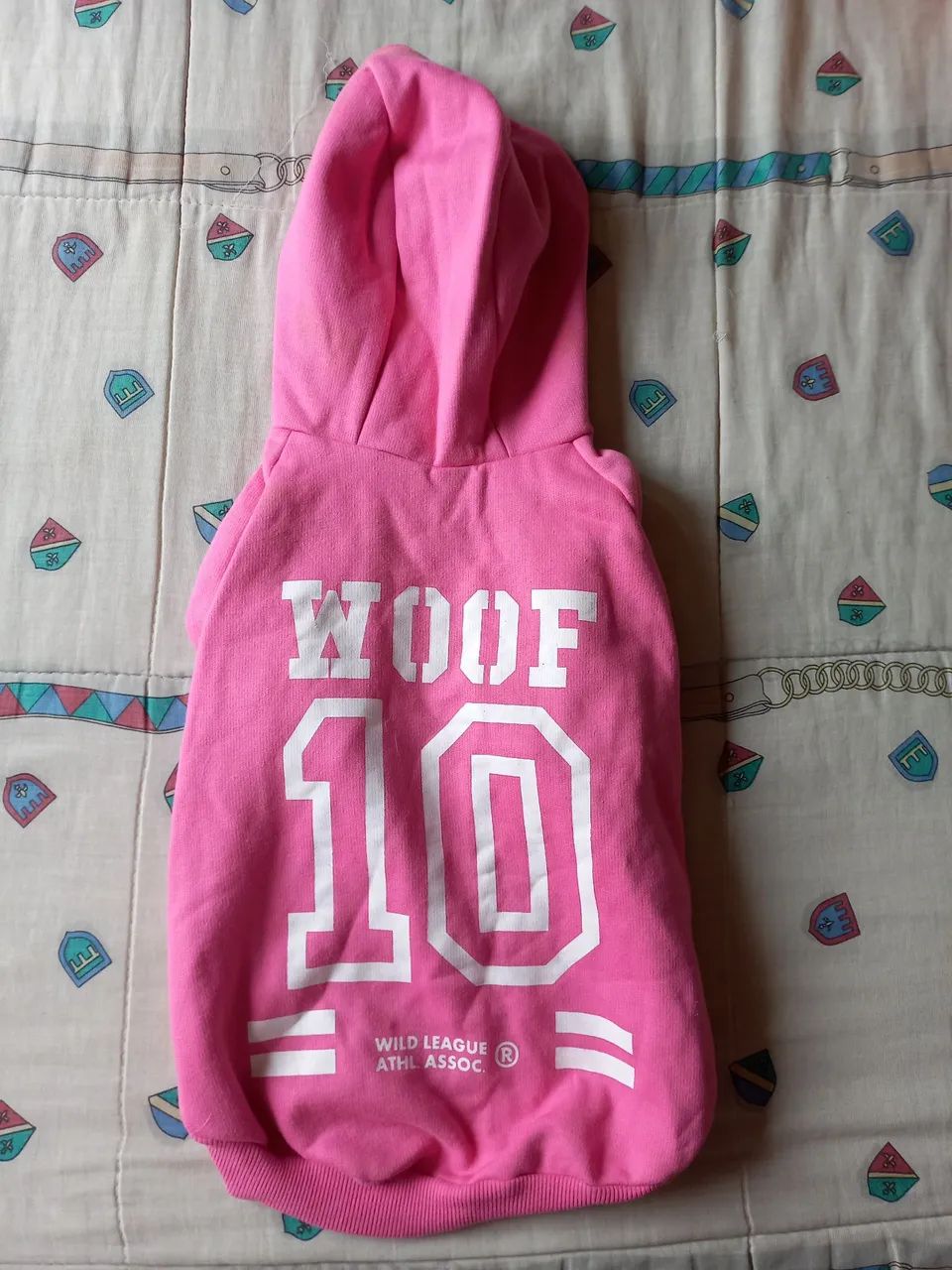 Roupa pet moletom rosa