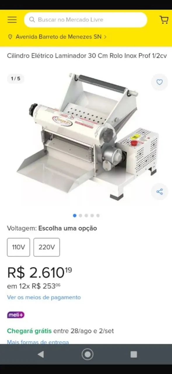 CILINDRO ELÉTRICO (NOVO)