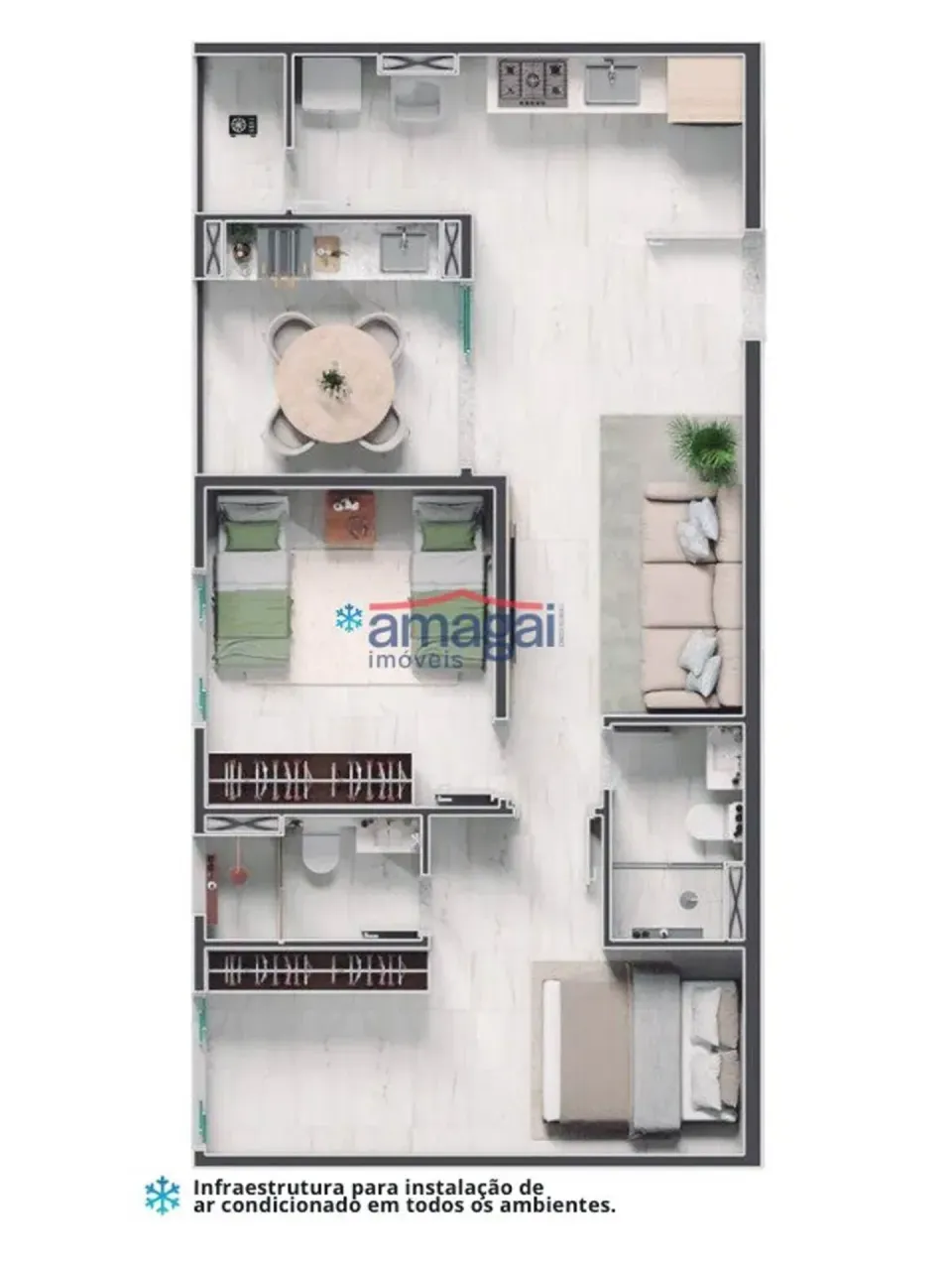 PLANTA 65m²