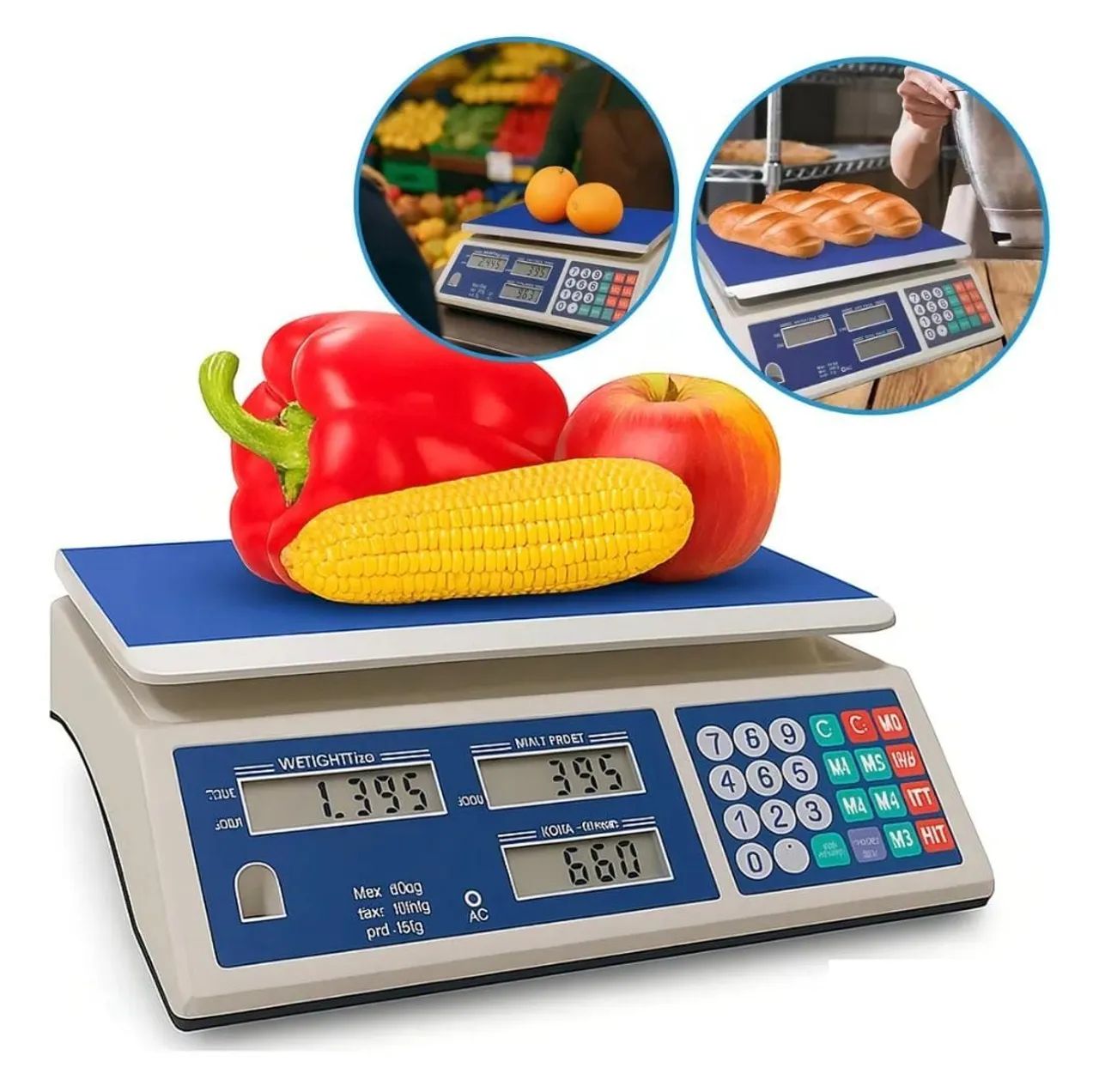Balança Digital para mercantil - Nova 40 kg eletronico
