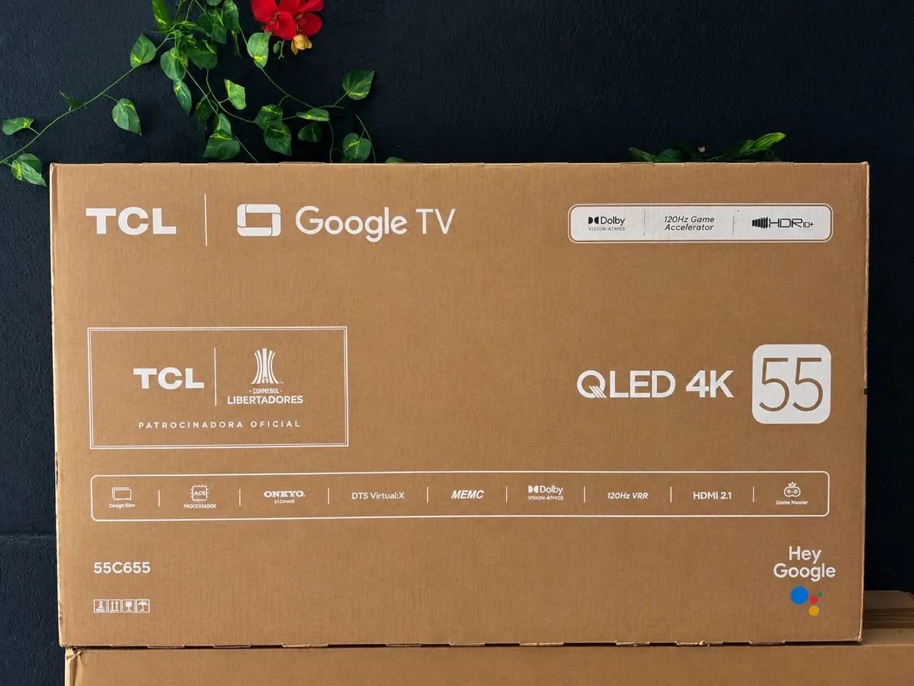 Smart tv Qled 55 Polegadas Lacrada com nota fiscal