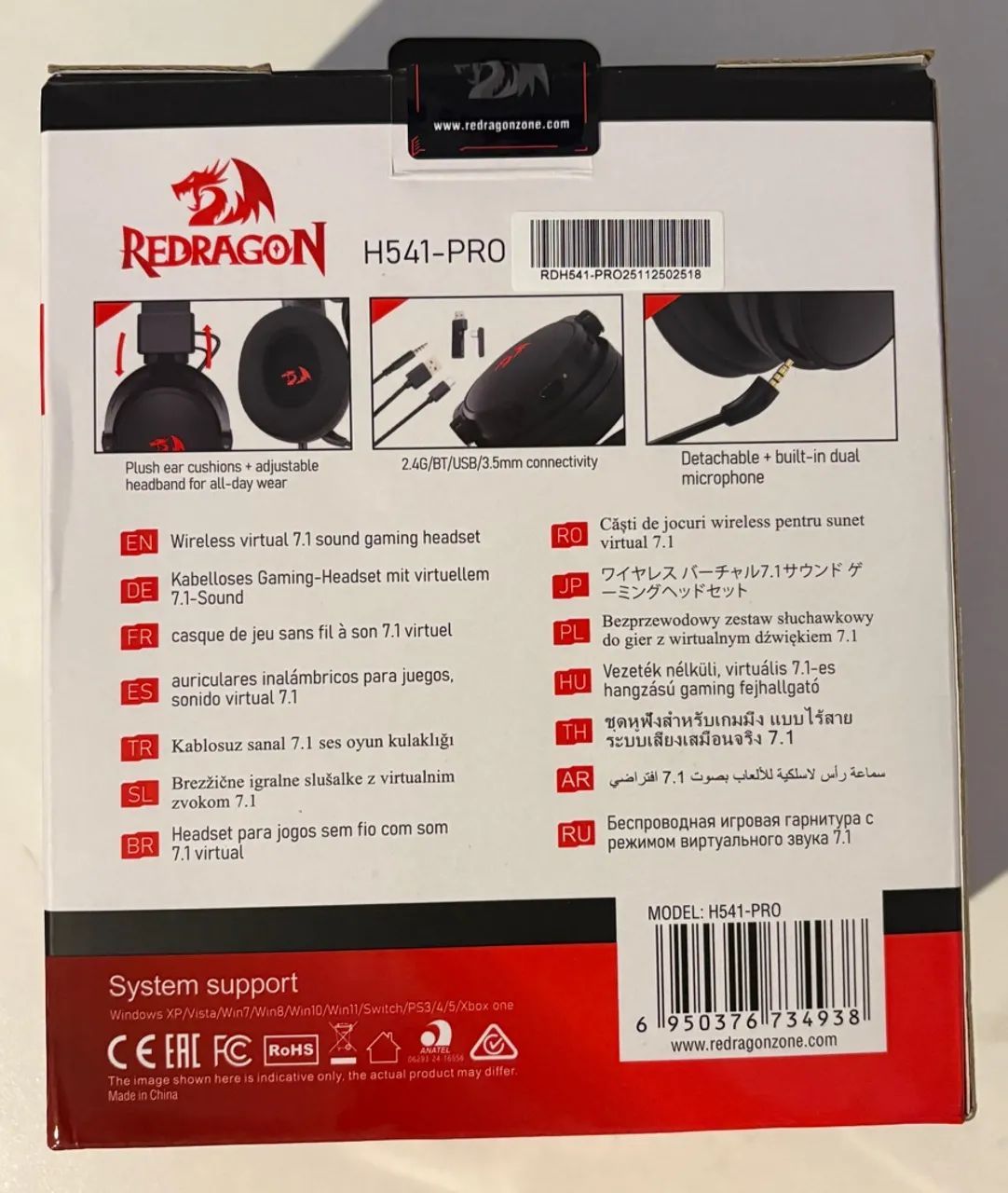 Headset Redragon Cragblade PRO - Foto 2