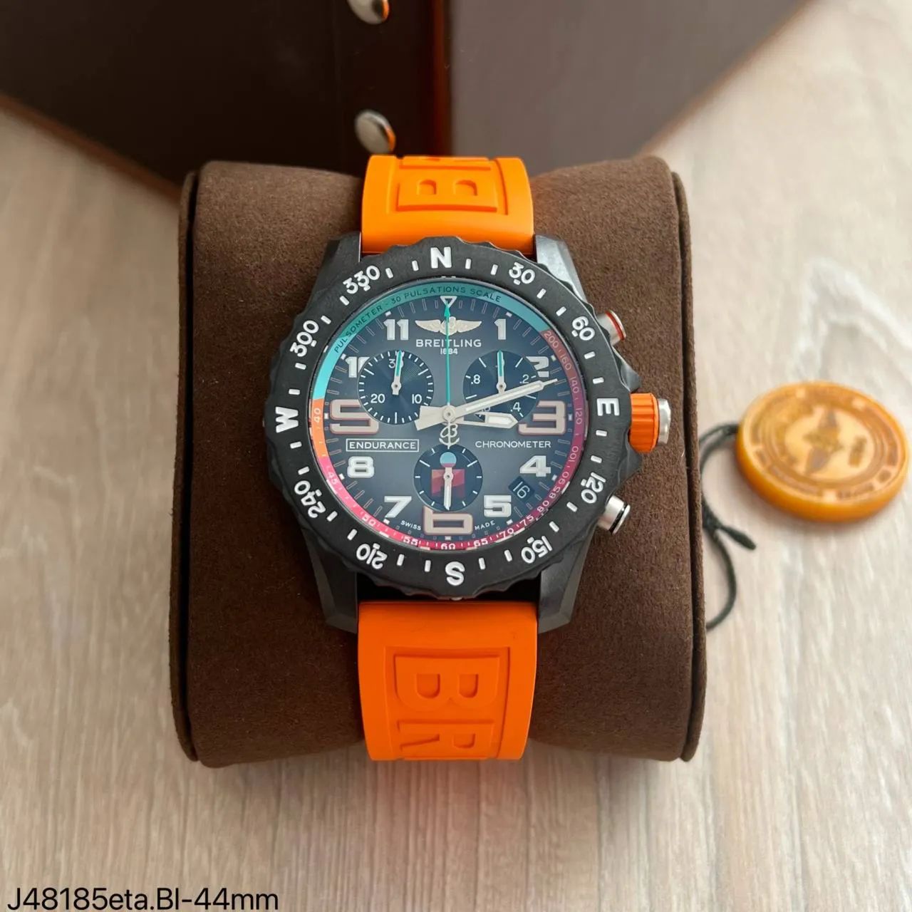 Relogio  Breitling Clone Maquinário Suíço  - Foto 5