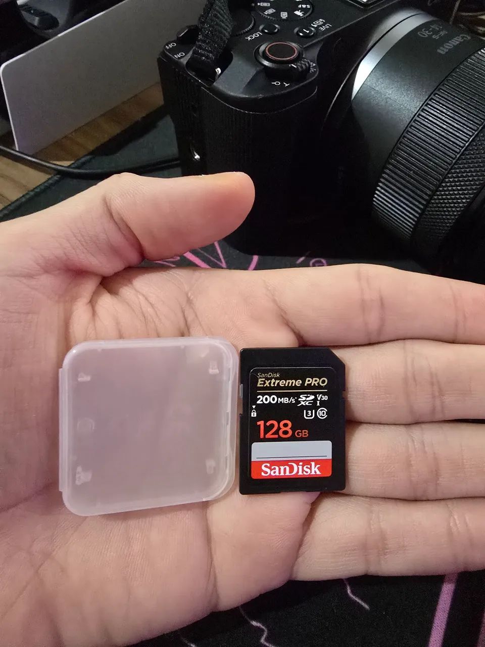 Cartão SD Sandisk 128gb - Foto 2