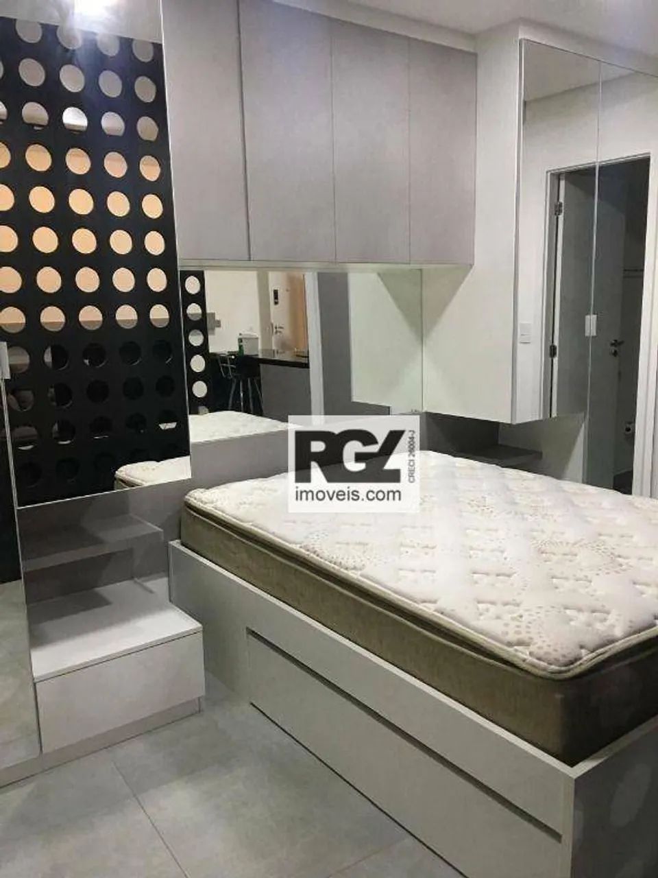 Apartamento com 1 dormitório para alugar, 52 m² por R$ 5.800,00/mês - Pompéia - Santos/SP - Foto 2
