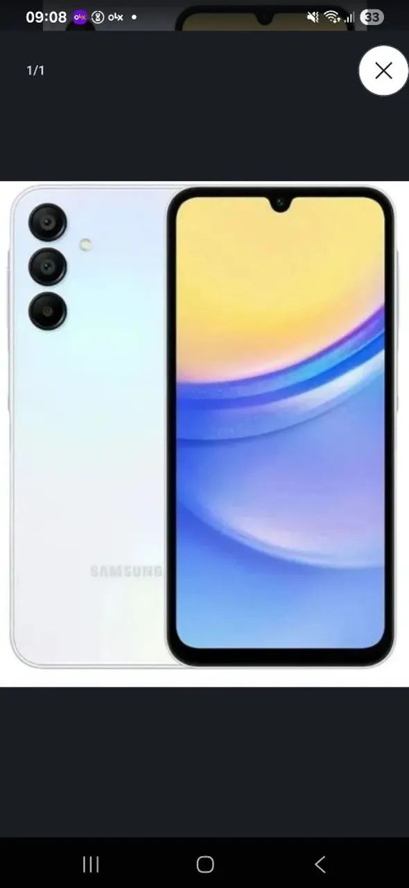 Vendo Samsung a15 256 8 de ram todo original de fábrica 