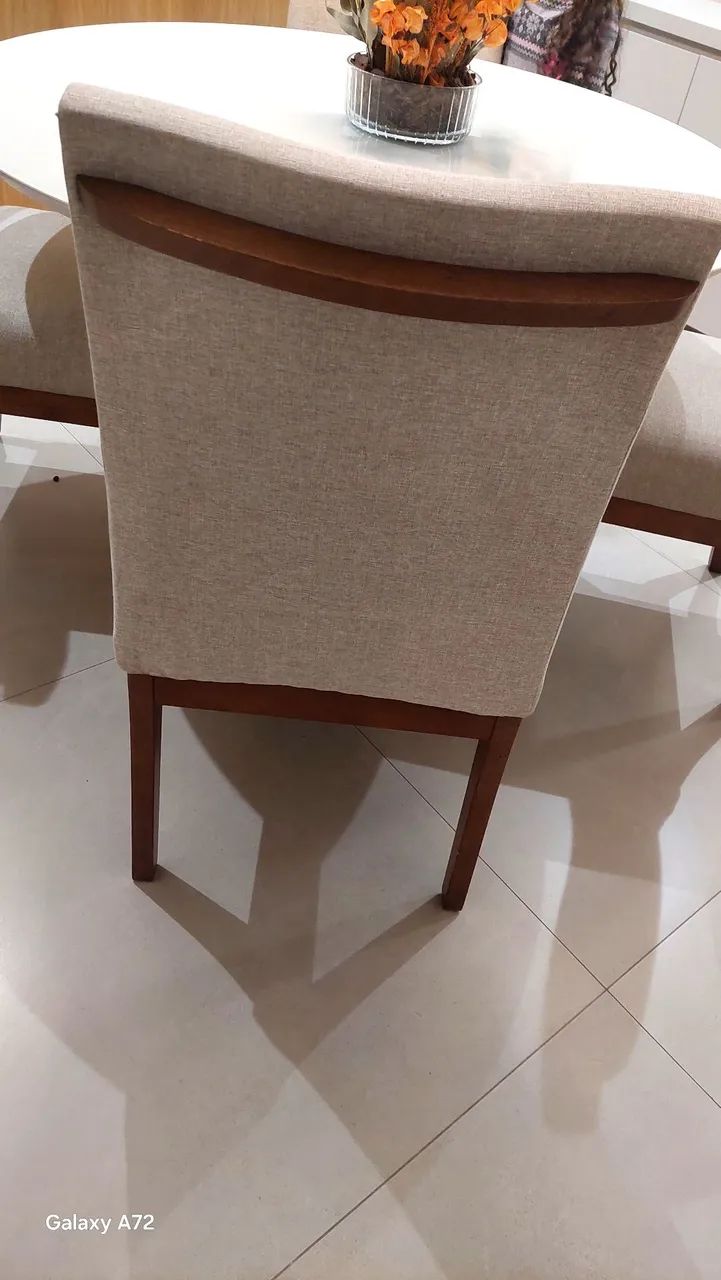 Mesa de jantar Seminova  com 4 cadeiras  - Foto 3