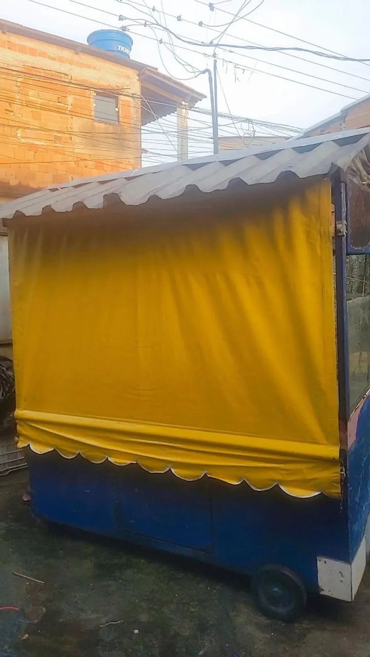 VENDO BARRACA DE LANCHE GRANDE ? ? SE CHEGAR COM MIL NA MÃO FAÇO.  - Foto 3