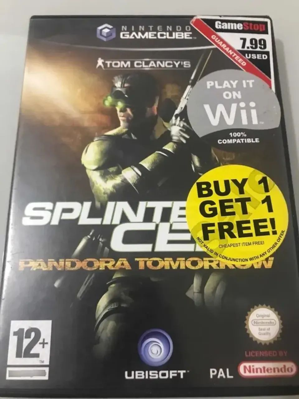 Jogo Splinter Cell - Pandora Gamecube Europeu - Foto 2