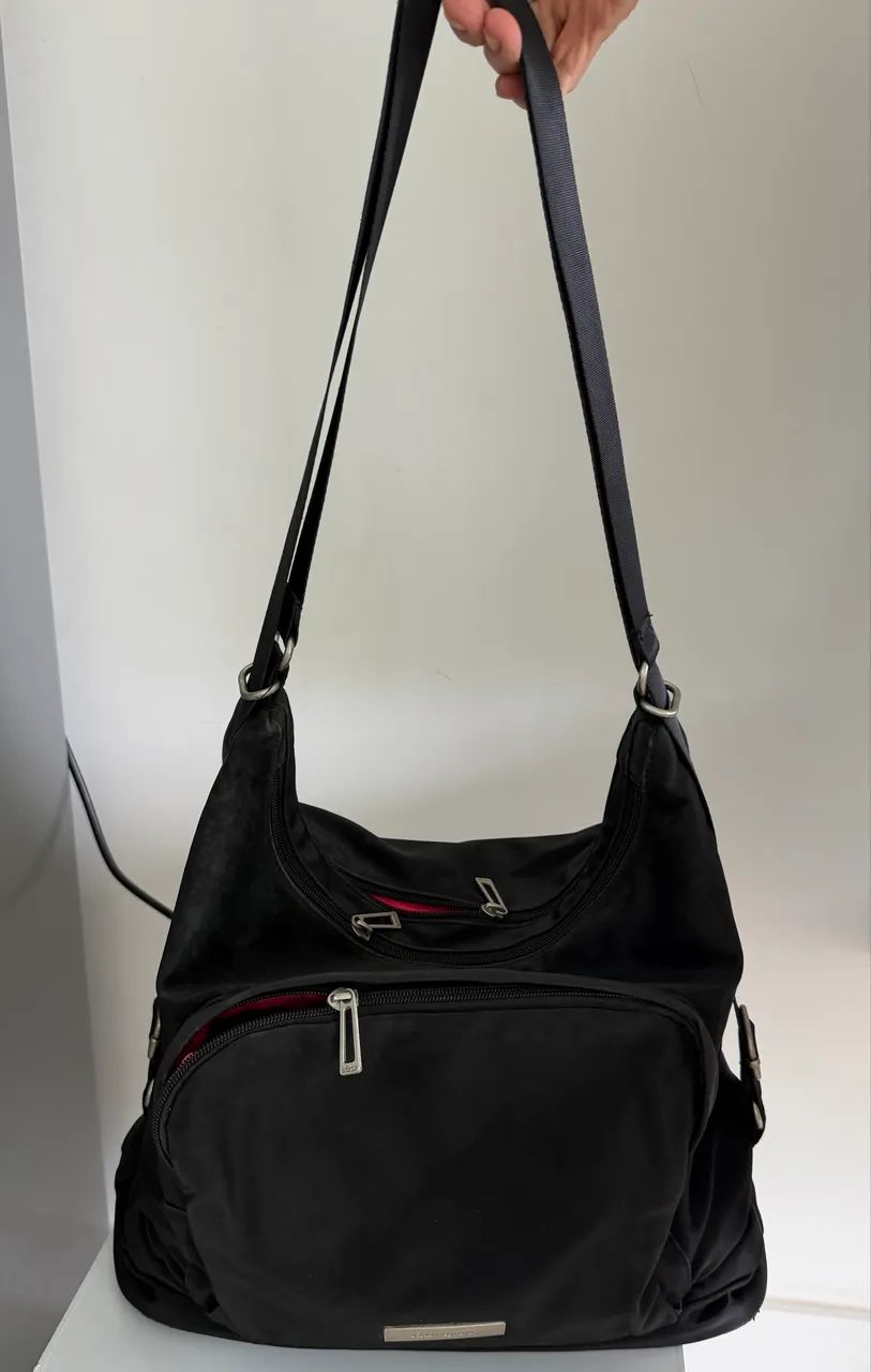 Bolsa preta nylon  - Foto 2