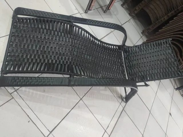 ESPREGUIÇADEIRA DE FIBRA AJUSTAVEL - Foto 3