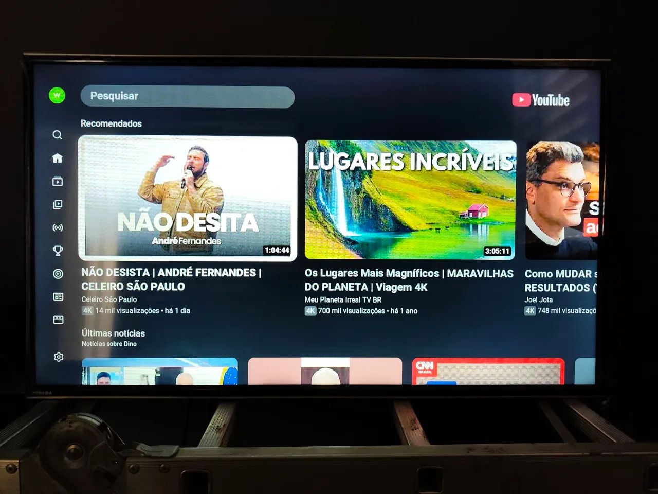Smart Tv 40 polegadas Toshiba  - Foto 3