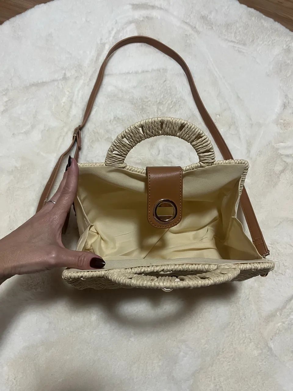 Bolsa de palha  - Foto 2