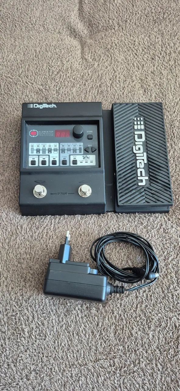 Pedaleira Digitech Element com Fonte (Nova) - Foto 5