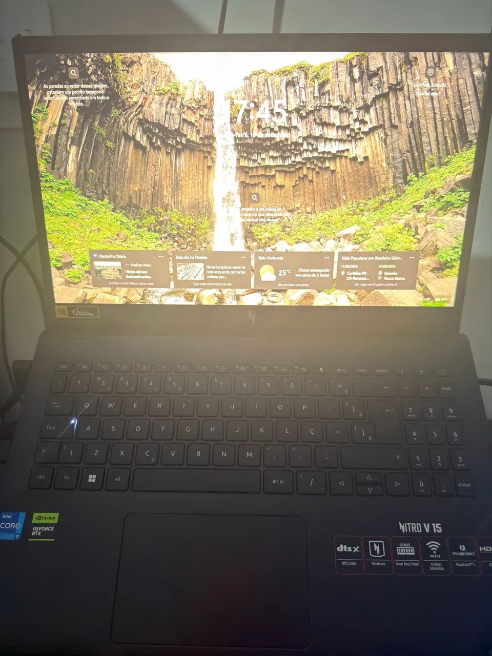 Notebook Acer Gamer Nitro V15 Core I7 13ª  