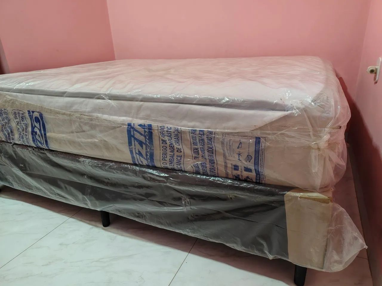 Cama Colchão e Base - Foto 3