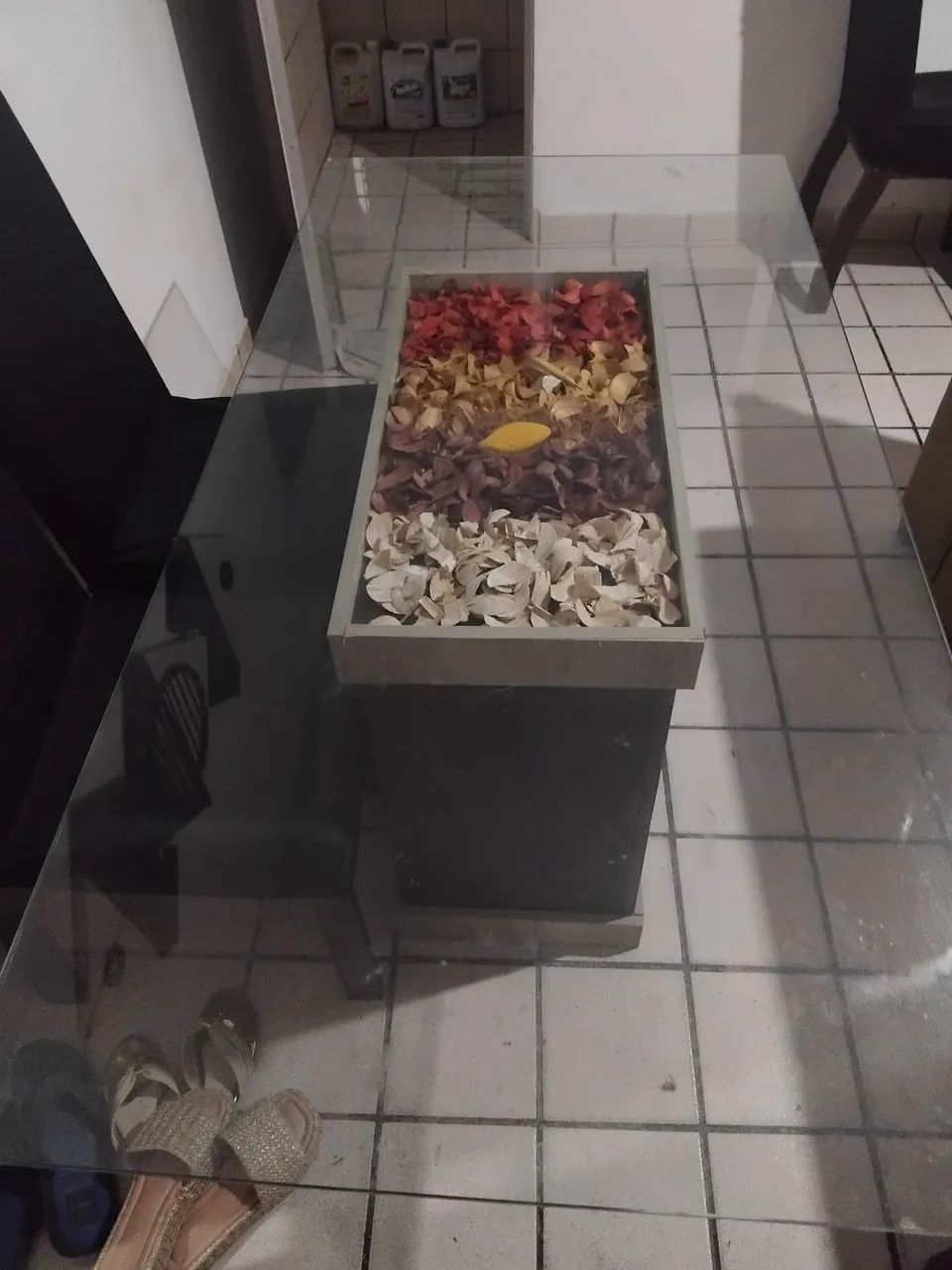 VIDRO E BASE DE MESA