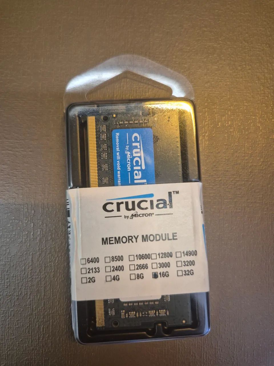 Memória RAam 16GB Notebook
