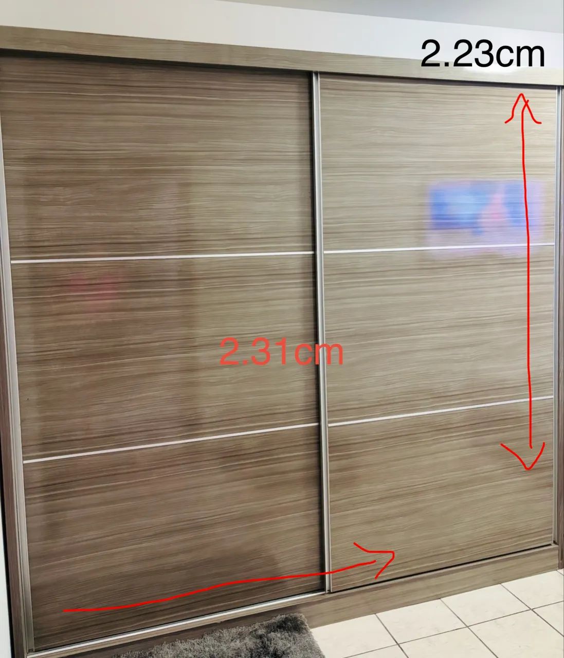 Guarda roupa em bom estado - Foto 5