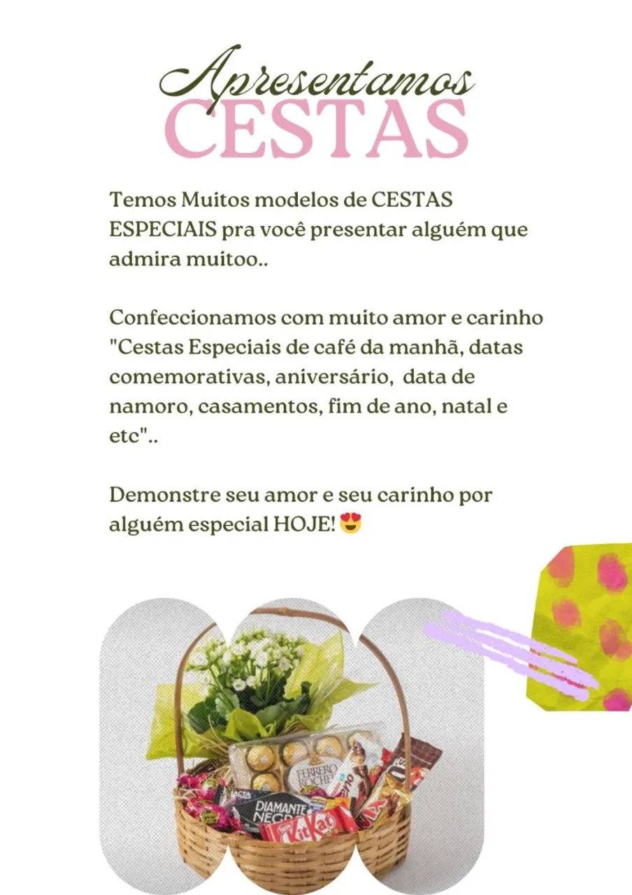 Cestas de Café da manhã, datas especiais e etc. - Foto 2
