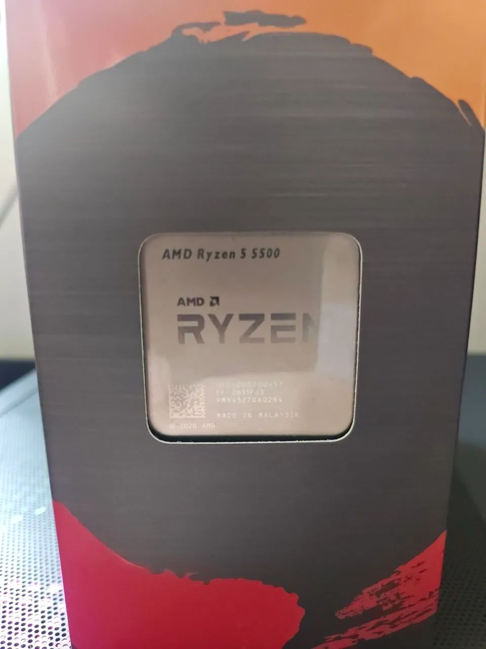 Ryzen 5 5500 com caixa e cooler original - Foto 2