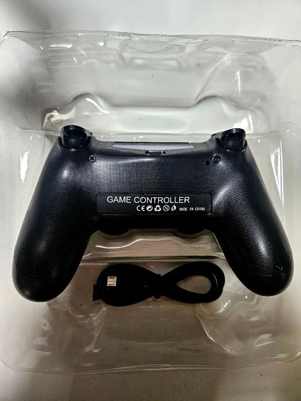 Controle dual stock 4 playstation usb com som e ext - Foto 4