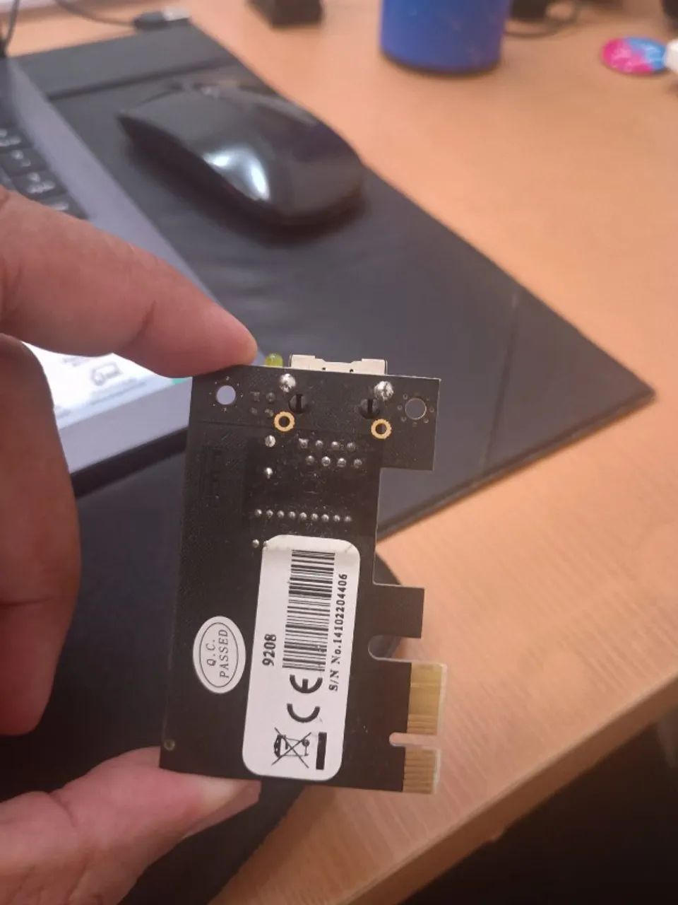 Placa de rede Ethernet PCI Express (PCIe x1)