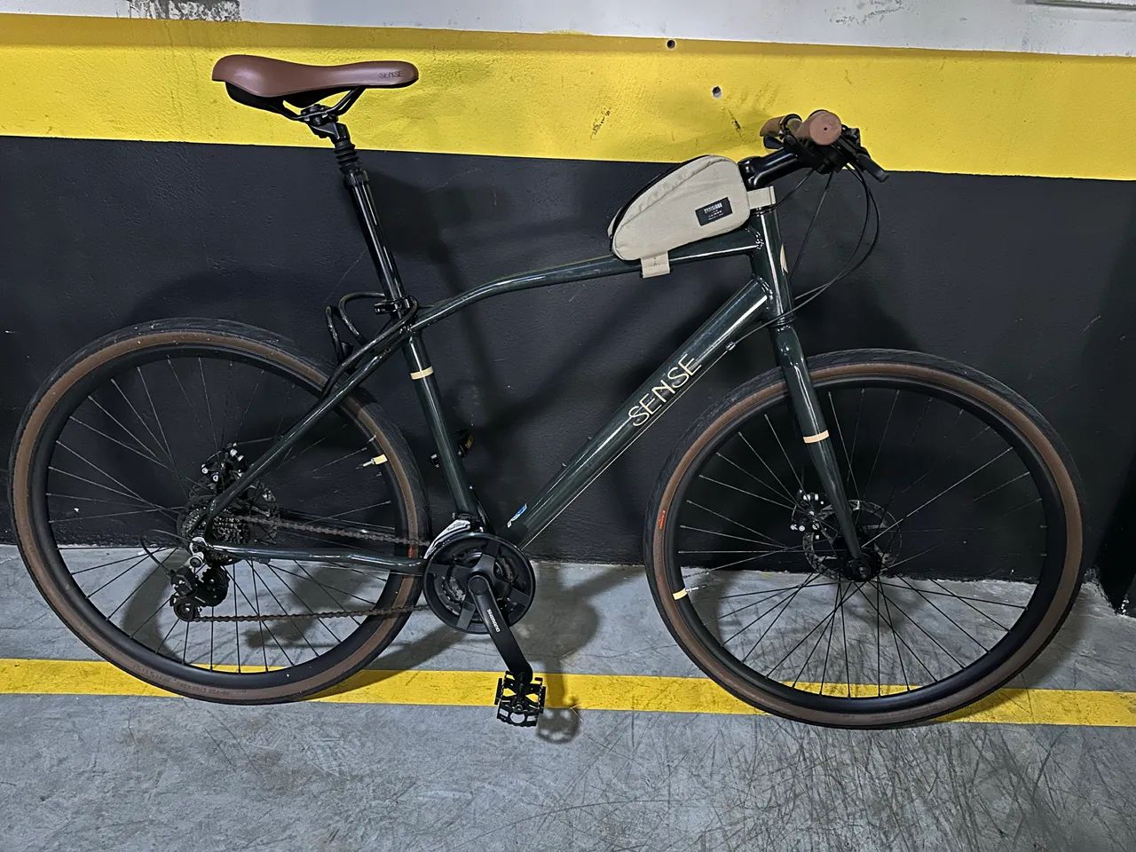 Bicicleta Sense Move Urban Verde Seminova - Foto 2