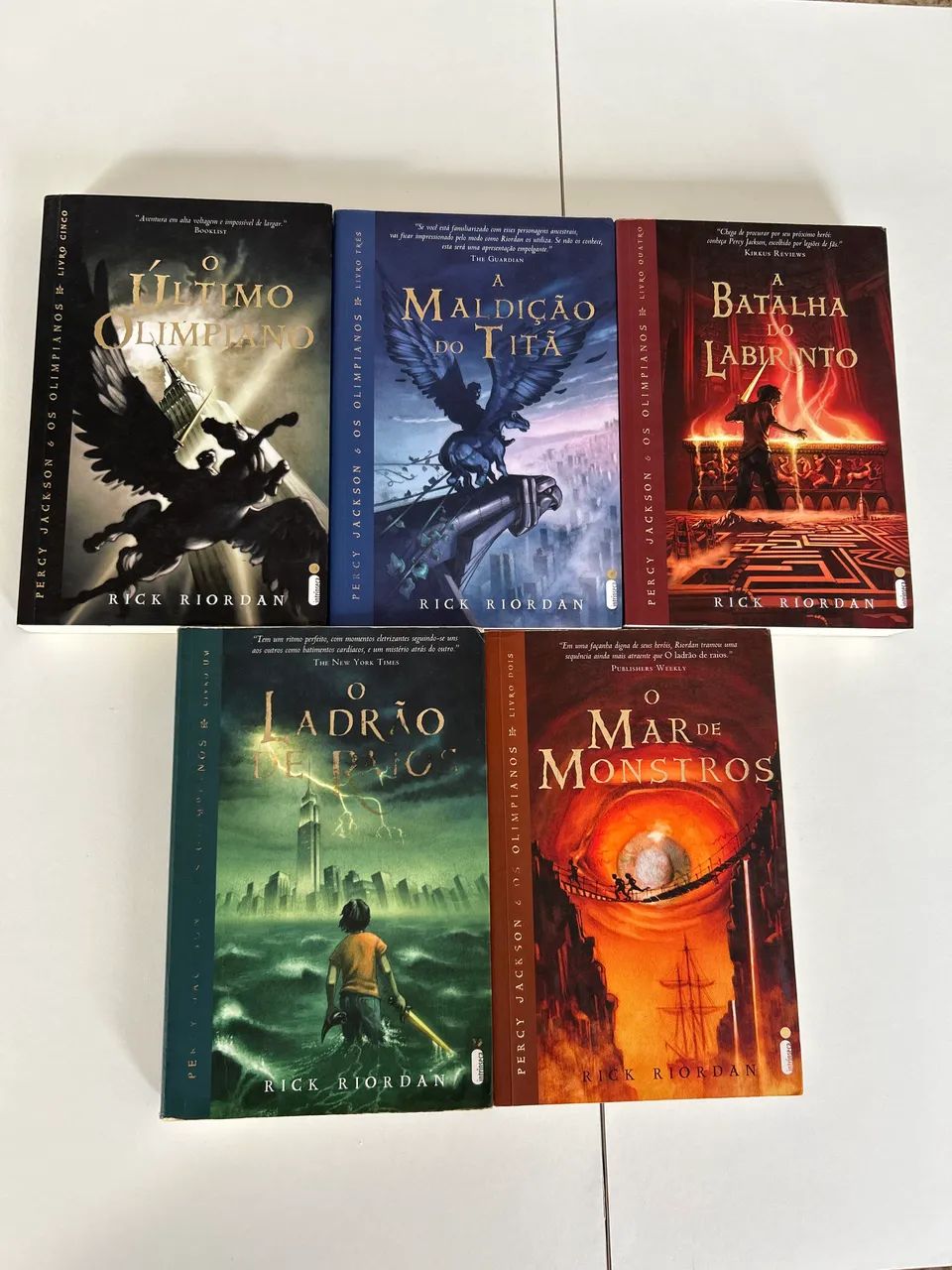 Coleção Percy Jackson & Olimpianos - Foto 4