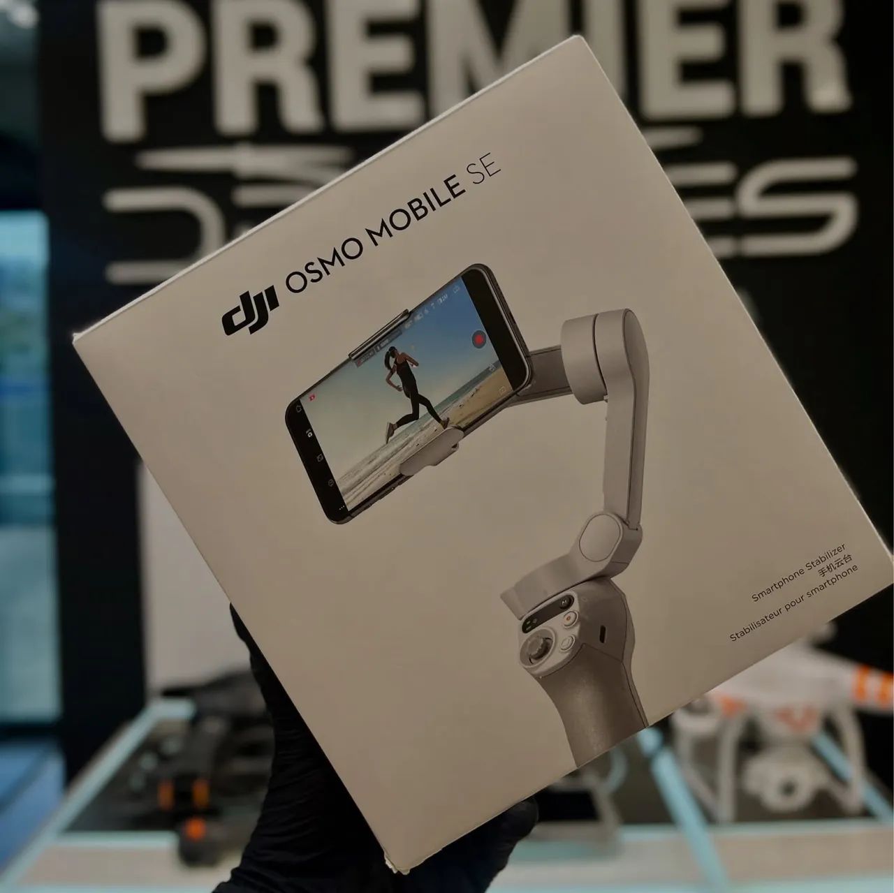 Estabilizador De Imagem Dji Osmo Mobile Se Grey Cor Cinza Lacrado