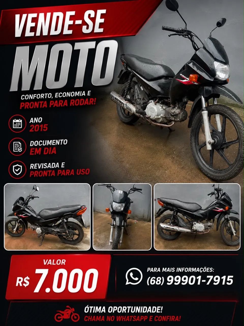 Vende-se essa pop 100