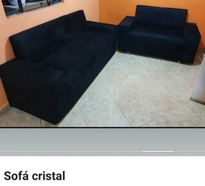 Lindo JOGO DE SOFÁ 2 E 3 LUGARES só R$ 690 de fábrica e pagamento na entrega  - Foto 5