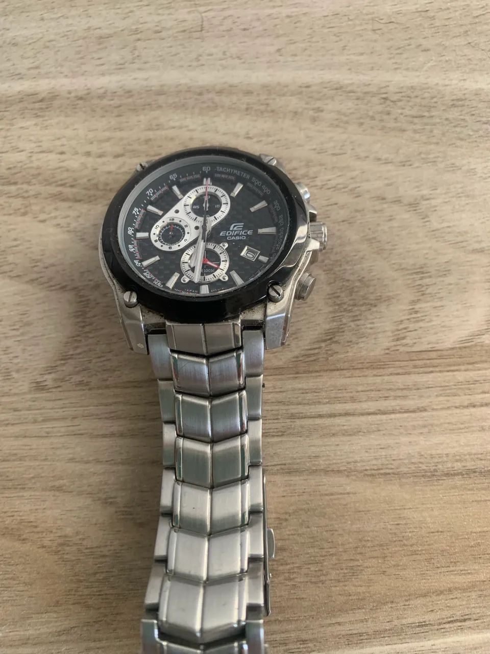 Casio Edifice EF-546D-1A1V (da linha de cronógrafos esportivos da Casio). - Foto 3