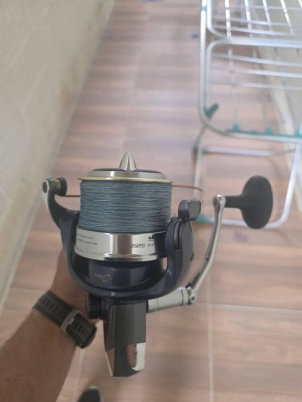 Molinete Okuma Blue Hawk - Foto 3