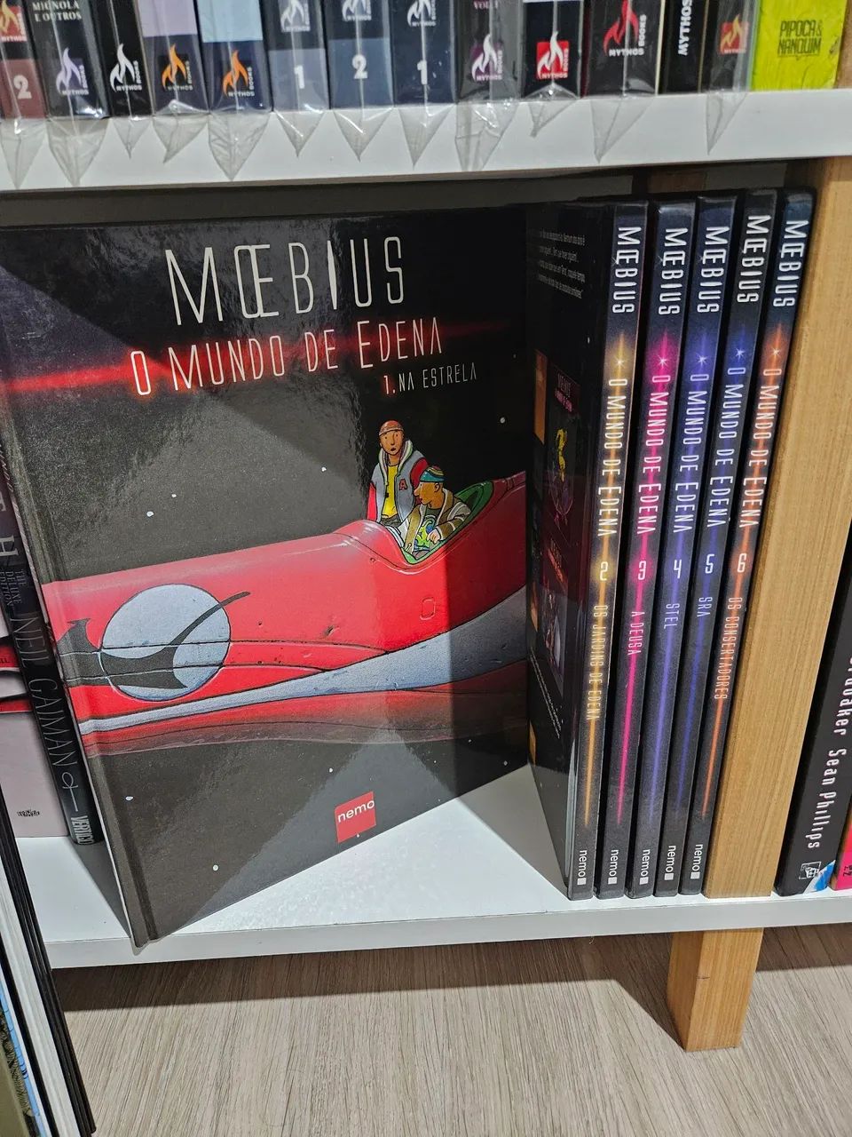 O mundo de Edena, Moebius, Editora Nemo