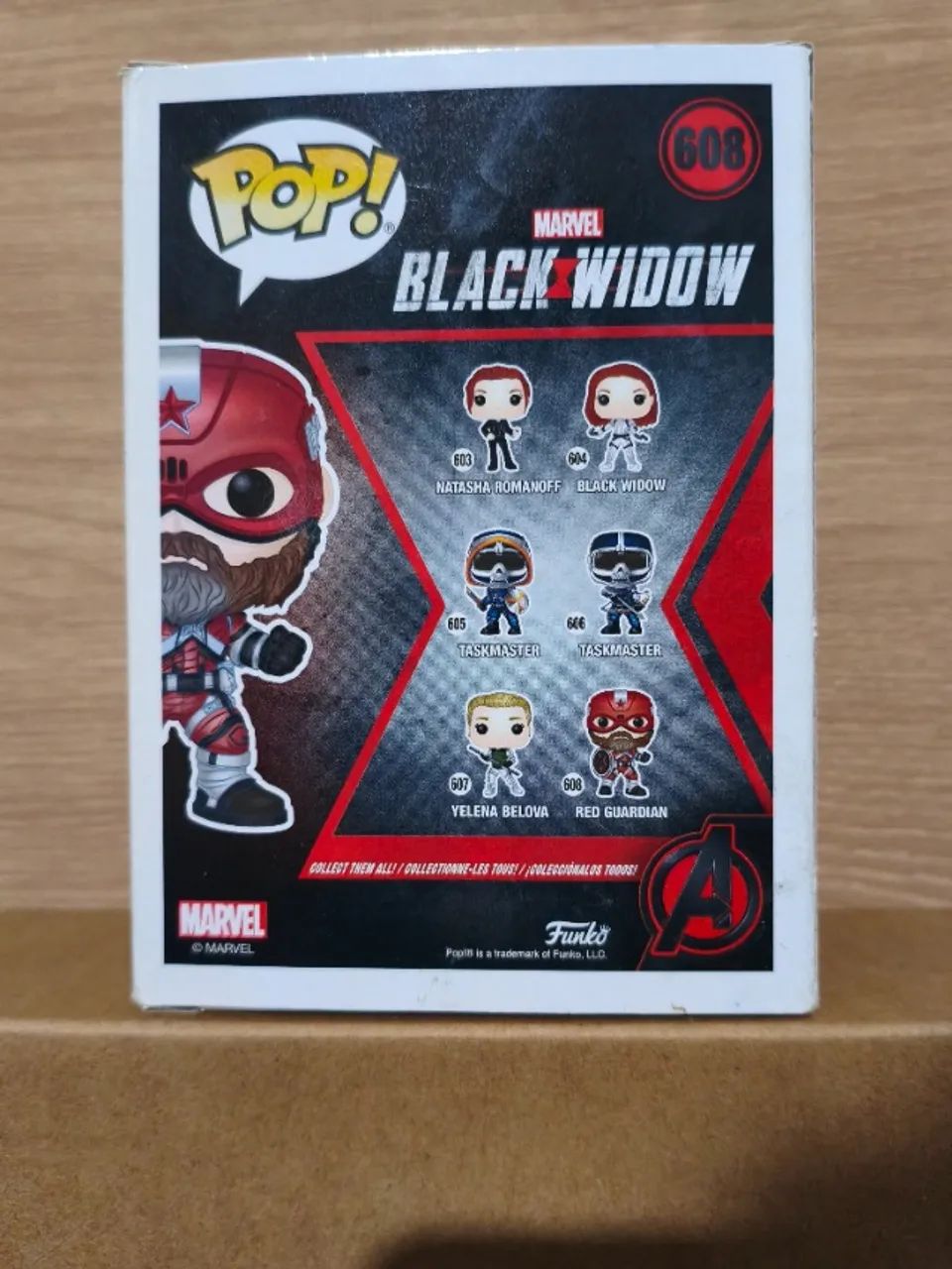 Funko Pop! Marvel Black Widow - Red Guardian #608 (Com Caixa) - Foto 2