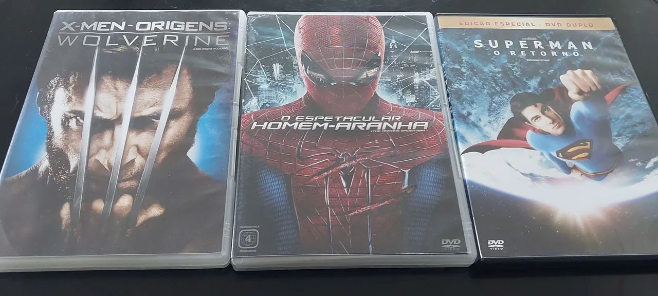 Coleção DVDs Especial Heróis - Originais e Conservados - Foto 5