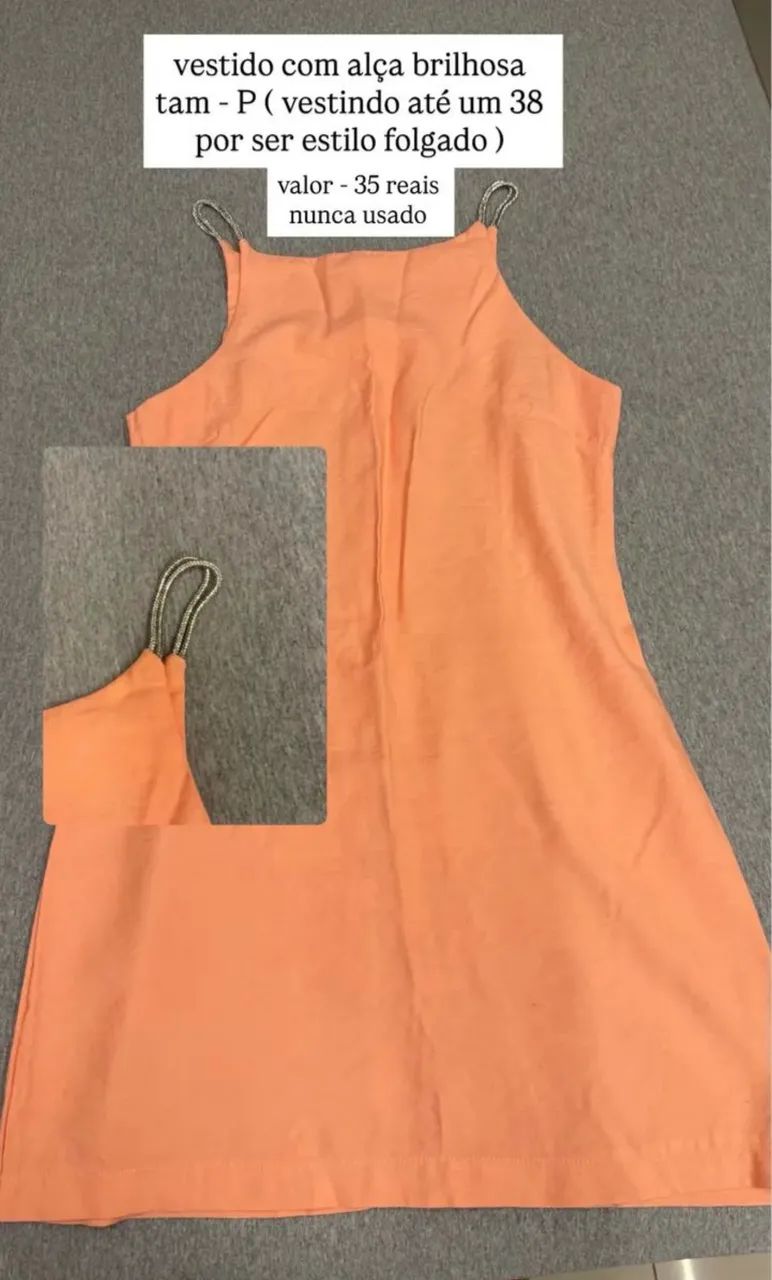 vestidos semi novos 